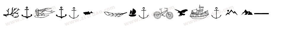 Bodoni Ornaments字体转换